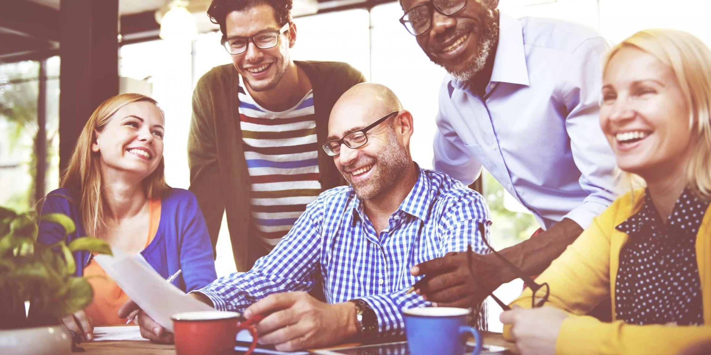 Kollaboratives Lernen in moderner Umgebung